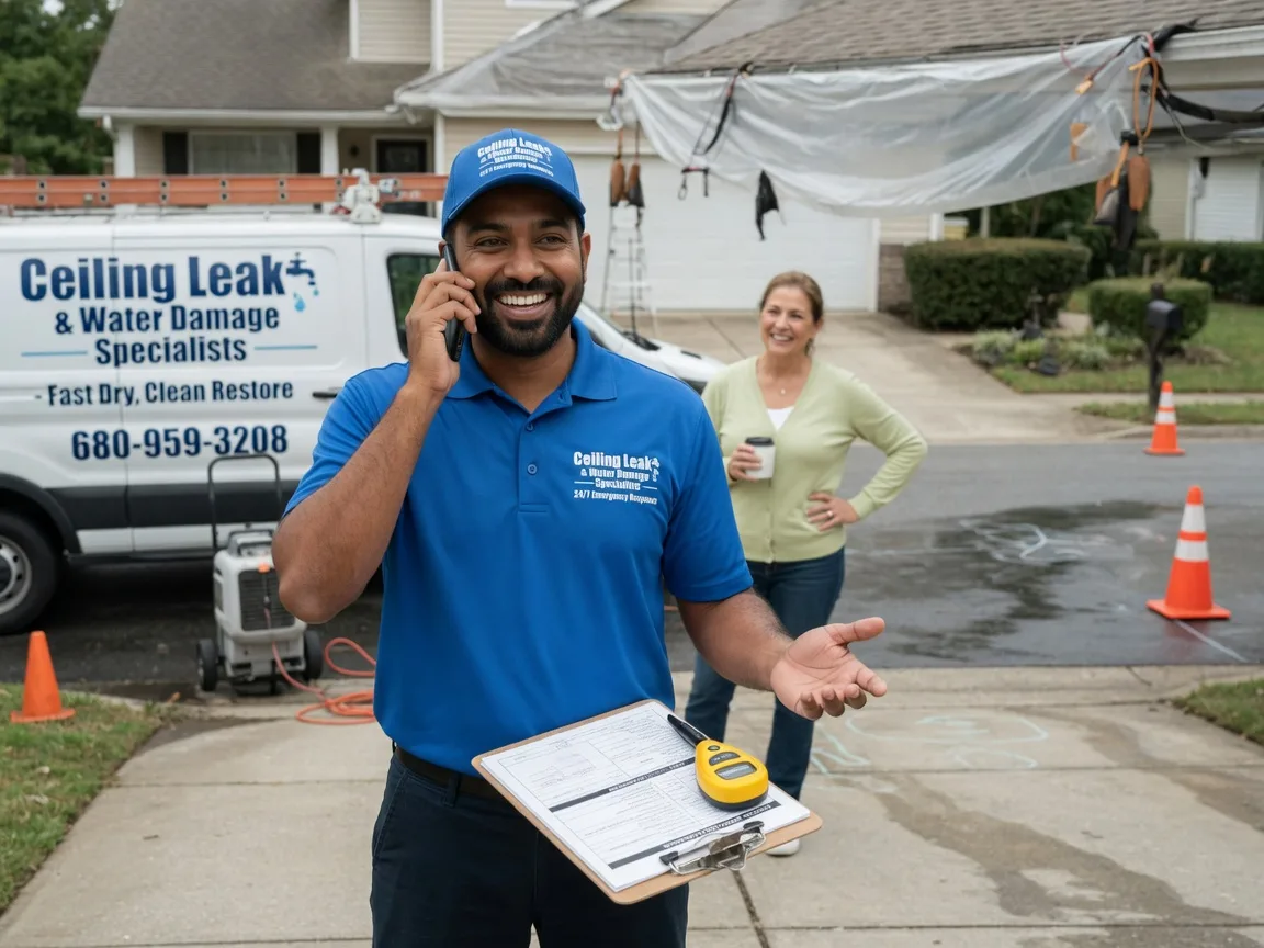 Ceiling Leak Cleanup Arlington, MN FAQs